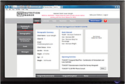 Nutrition Maker is an online software for dietitians and nutritionists, created by BioEx Systems.